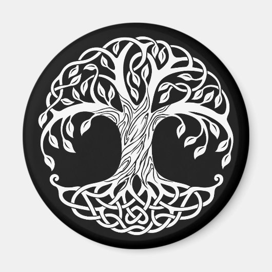 celtic tree magnet (Voorkant)
