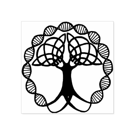 celtic tree of life art stamp rubberstempel (Afrduk)