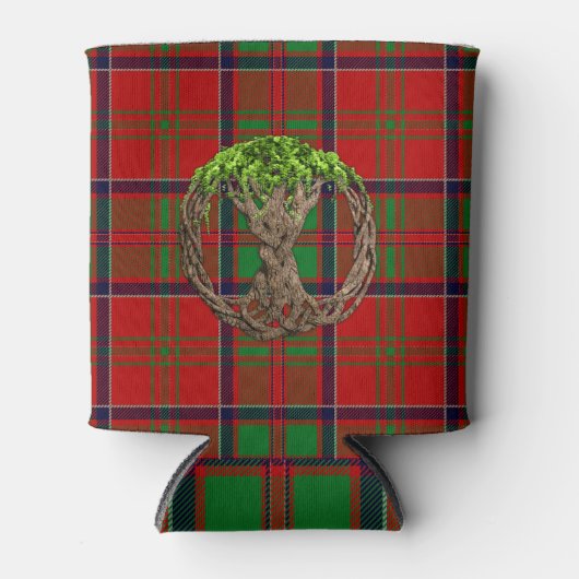 Celtic Tree of Life en Clan MacDonald van Glencoe Blikjeskoeler (Voorkant)