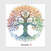 Celtic Tree of Life Sticker (Vel)