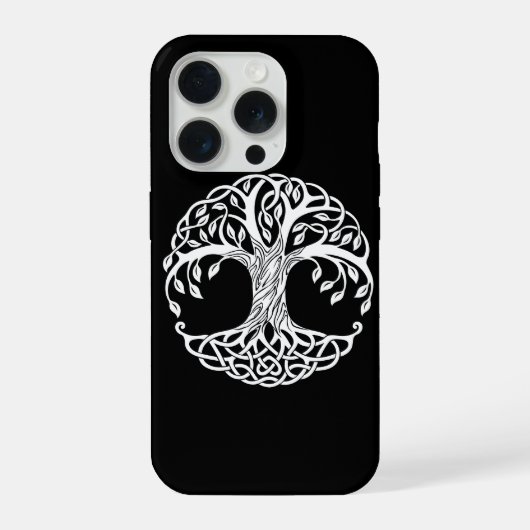 celtic tree phone case iPhone hoesje (Achterkant)