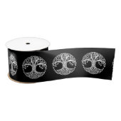 celtic tree ribbon satijnen lint (Spoel)