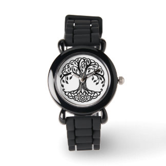 celtic tree watch horloge