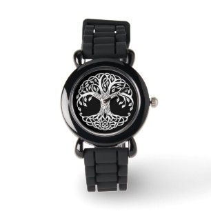 celtic tree watch horloge