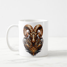 Celtic Tribal Aries Zodiac Mug – LaLi Designs Koffiemok