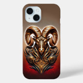 Celtic Tribal Aries Zodiac Phone Case  (Achterkant)