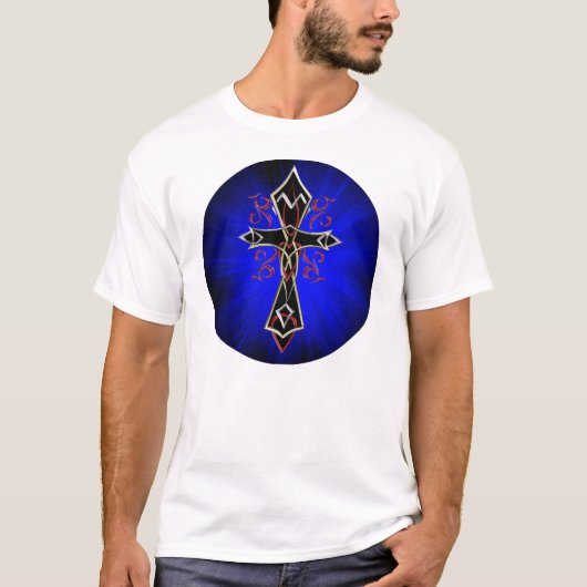 Celtic Tribal Cross T-Shirt (Voorkant)