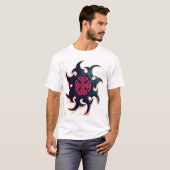 Celtic Tribal Sun T-shirt (Voorkant volledig)