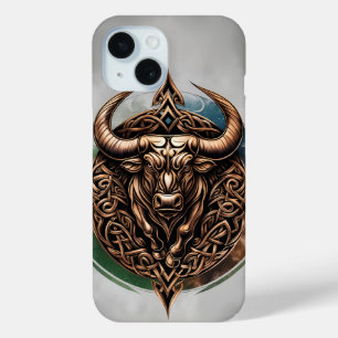 Celtic Tribal Taurus Zodiac Phone Case