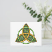 Celtic Trinity Knot Briefkaart (Staand voorkant)