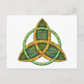 Celtic Trinity Knot Briefkaart (Voorkant)