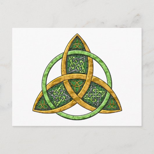 Celtic Trinity Knot Briefkaart (Voorkant)