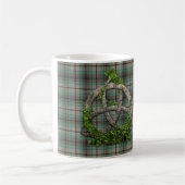 Celtic Trinity Knot en Clan Craig Tartan Koffiemok (Links)