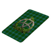 Celtic Trinity Knot en Clan Henderson Tartan Magneet (Linkerzijde)