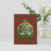 Celtic Trinity Knot en Clan MacDonald of Glencoe Briefkaart (Staand voorkant)