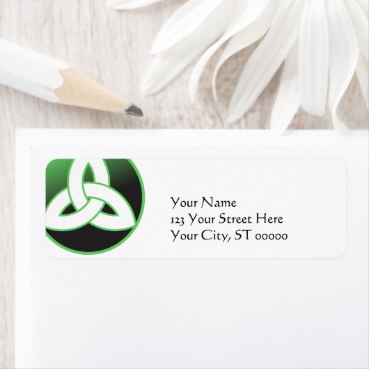 Celtic Trinity Knot Etiket (Insitu)