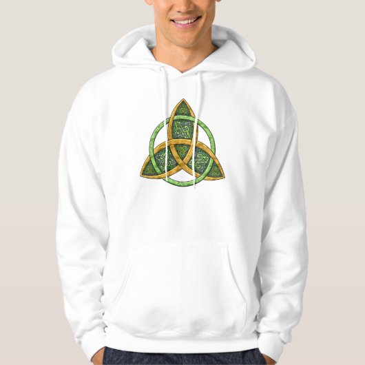 Celtic Trinity Knot Hooded Sweatshirt (Voorkant)