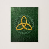 Celtic Trinity Knot Legpuzzel (Verticaal)