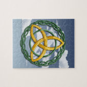 Celtic Trinity Knot Legpuzzel (Horizontaal)