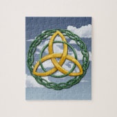 Celtic Trinity Knot Legpuzzel (Verticaal)