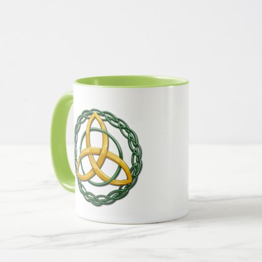 Celtic Trinity Knot Mok (Voorkant links)