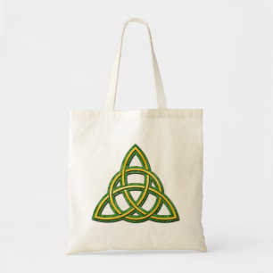 Celtic Trinity Knot of Triqueta Tote Bag
