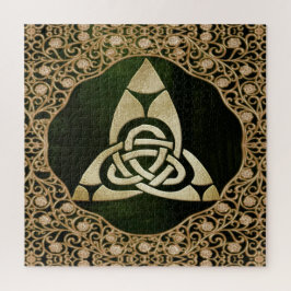 Celtic Trinity Knot op Forest Shadows Legpuzzel