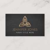 Celtic Trinity Knot Ornament Visitekaartje (Voorkant)