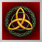 Celtic Trinity Knot Poster (Voorkant)