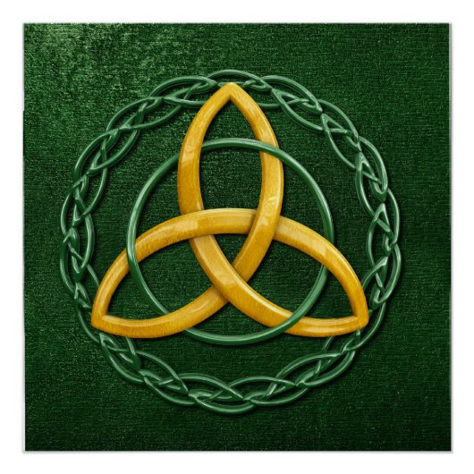 Celtic Trinity Knot Poster (Voorkant)