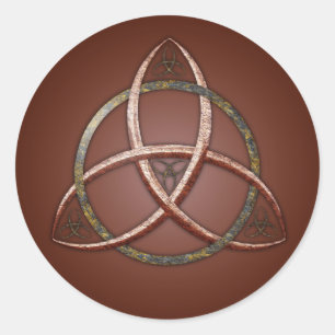 Celtic Trinity Knot Ronde Sticker