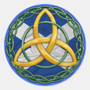 Celtic Trinity Knot Ronde Sticker