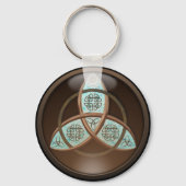 Celtic Trinity Knot Sleutelhanger (Voorkant)