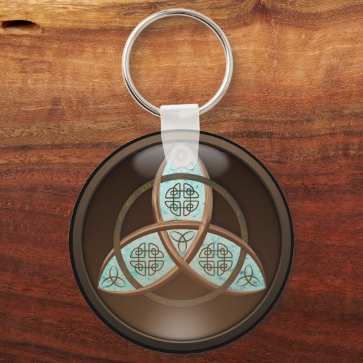 Celtic Trinity Knot Sleutelhanger (Voorkant)