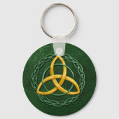 Celtic Trinity Knot Sleutelhanger (Voorkant)