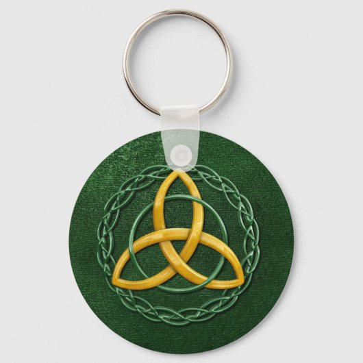 Celtic Trinity Knot Sleutelhanger (Voorkant)