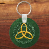 Celtic Trinity Knot Sleutelhanger (Voorkant)