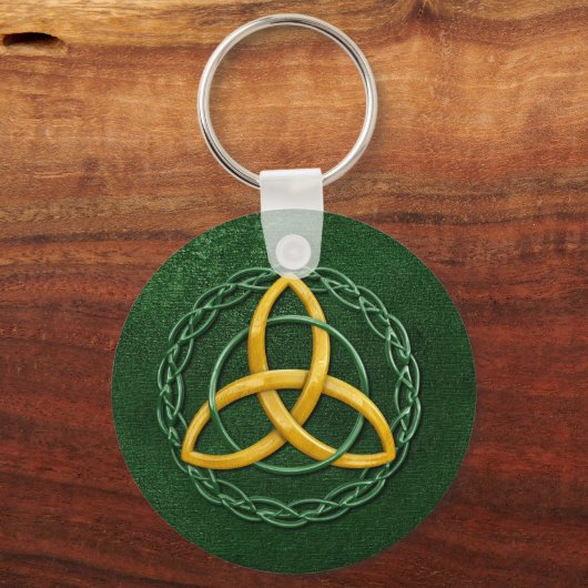 Celtic Trinity Knot Sleutelhanger (Voorkant)