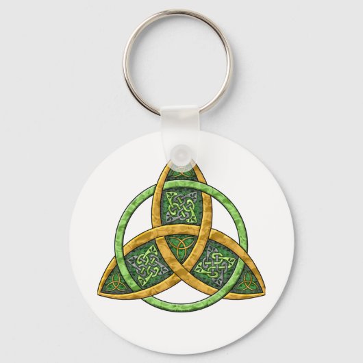 Celtic Trinity Knot Sleutelhanger (Voorkant)