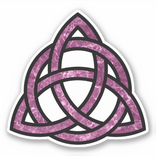 Celtic Trinity Knot Sticker (Voorkant)