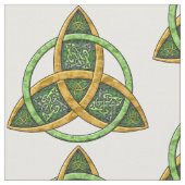 Celtic Trinity Knot Stof (Close Up)