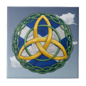 Celtic Trinity Knot Tegeltje (Voorkant)