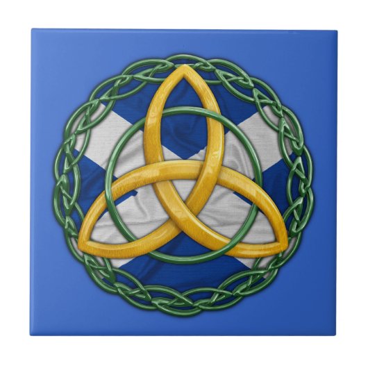 Celtic Trinity Knot Tegeltje (Voorkant)