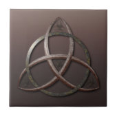 Celtic Trinity Knot Tegeltje (Voorkant)