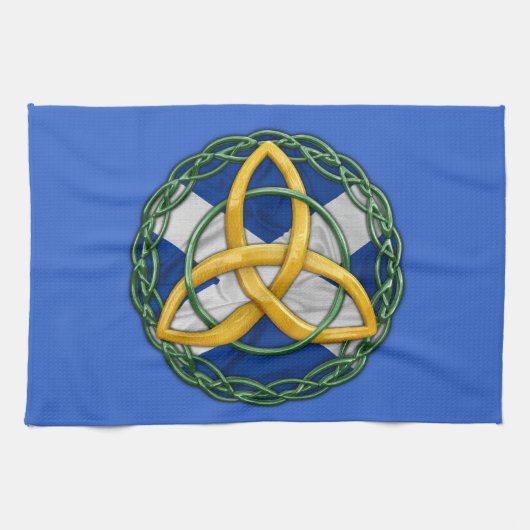 Celtic Trinity Knot Theedoek (Horizontaal)