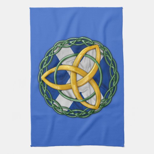 Celtic Trinity Knot Theedoek (Verticaal)
