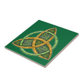 Celtic Trinity Knot Tile Tegeltje (Zijkant)