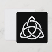 Celtic Trinity Knot Triquetra-symbool (Voorkant / Achterkant)