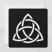 Celtic Trinity Knot Triquetra-symbool (Voorkant)