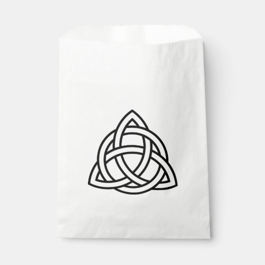 Celtic Trinity Knot Triquetra-symbool Bedankzakje (Voorkant)